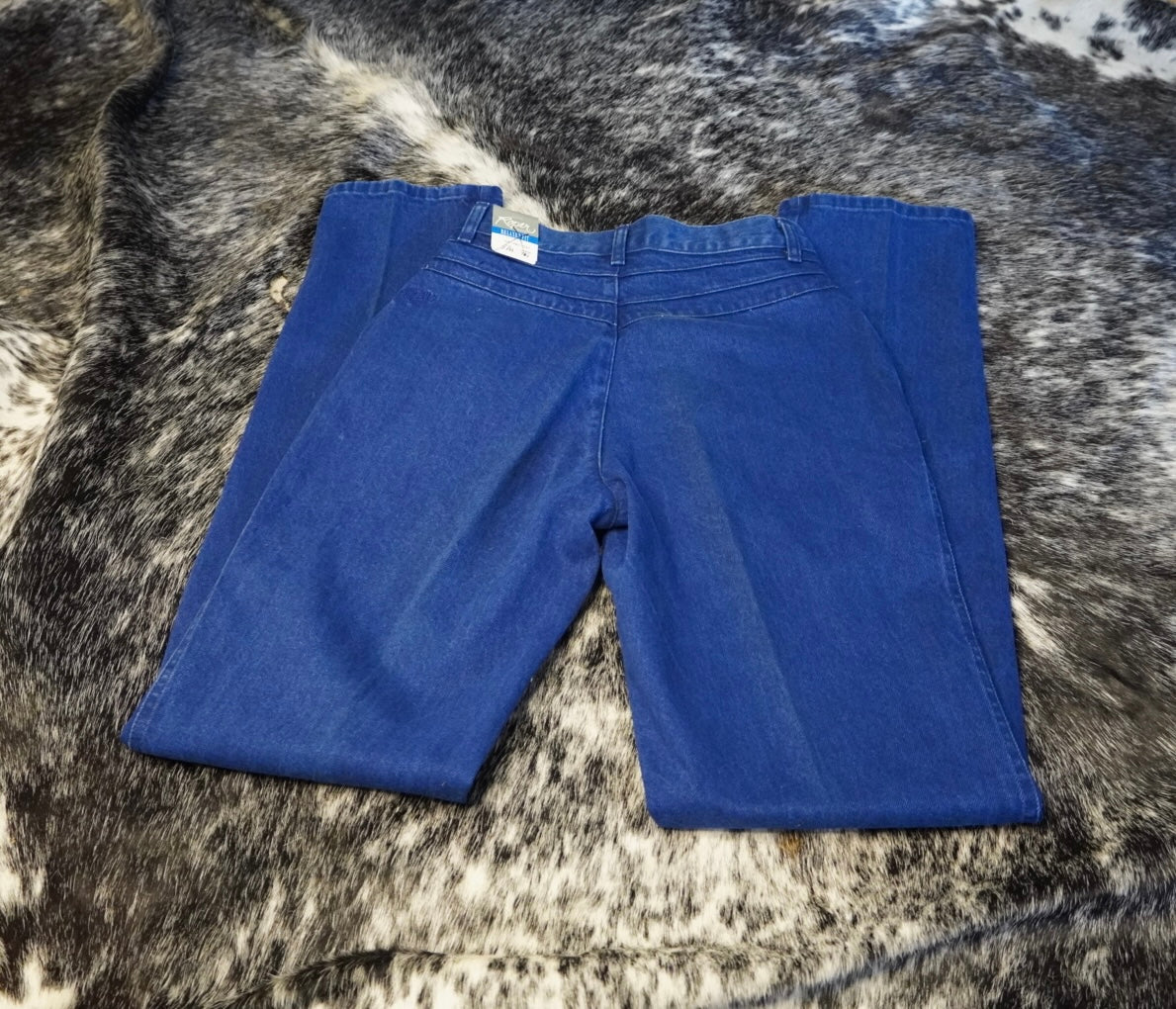 Vintage Roper Jeans with Pleated Pocket Detailing - 27